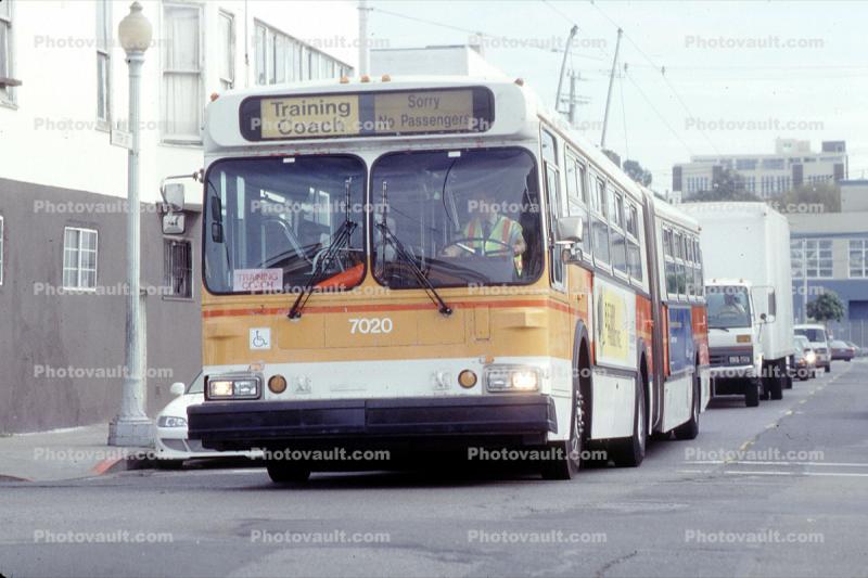 7020, Electrified Trolleybus, Training Coach