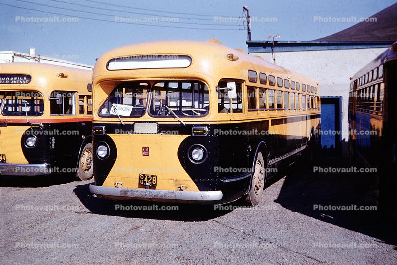 GM Bus, New Jersey, 1950s