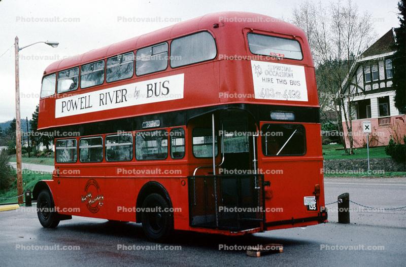 Powell River by Bus, Doubledecker, 1996