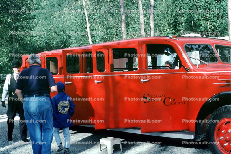 Vintage Tour Bus, Skagway, Alaska