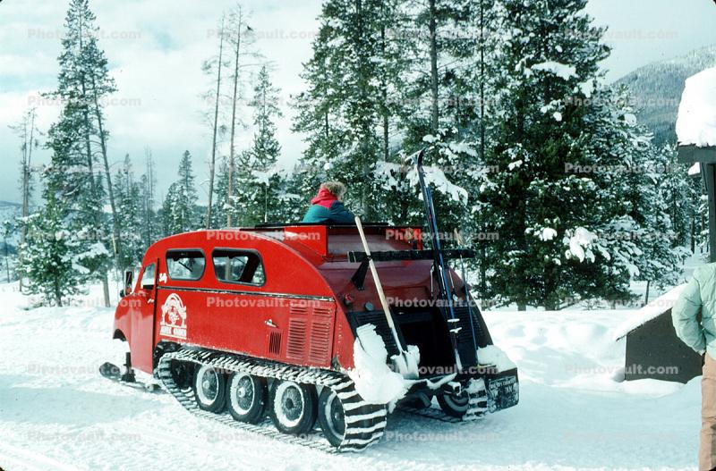Bombardier Snowmobile, Snow Trac, 1995