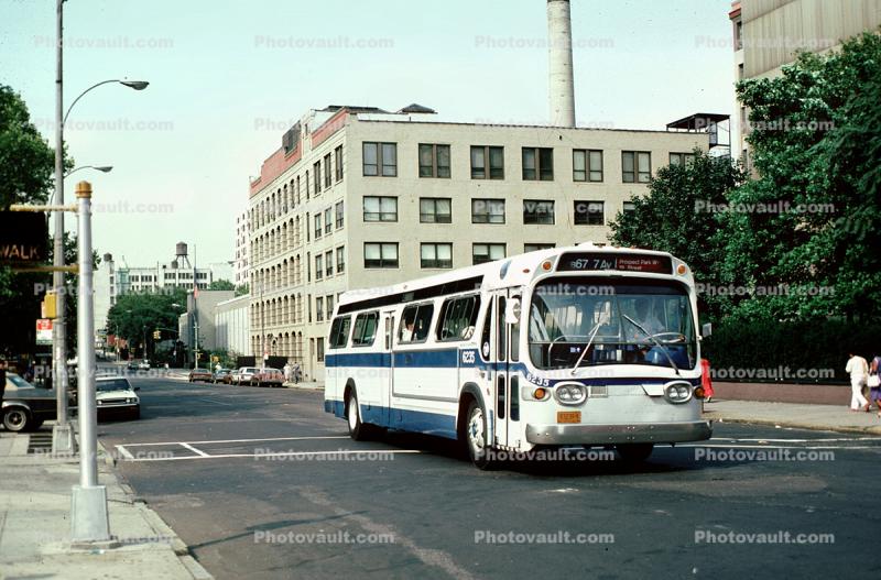 NYCTA, 1972 GMC T6H-5309A, 6265, August 1956
