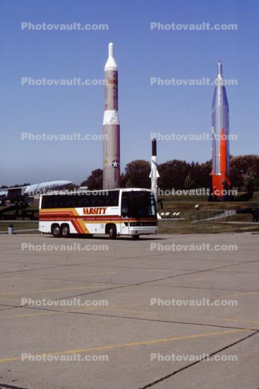 USAF Missiles tour, Varsity Bus, Atlas