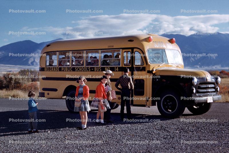 Belgrade Public Schools Bus, 1950s