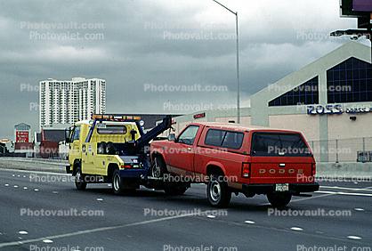 Dodge pick up truck, tow truck, Vehicle