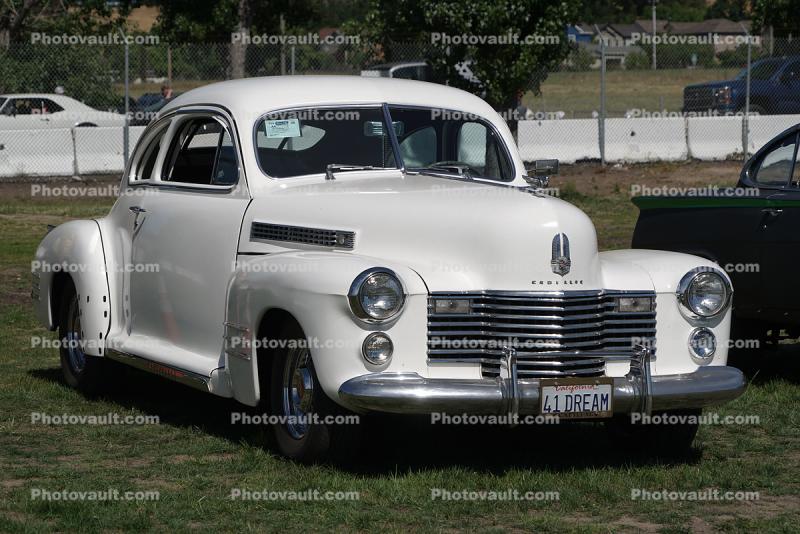 1941 Cadillac Sedanette, Car, grill, chrome