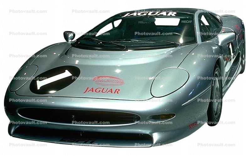 Jaguar Concept Car, automobile, photo-object, object, cut-out, cutout