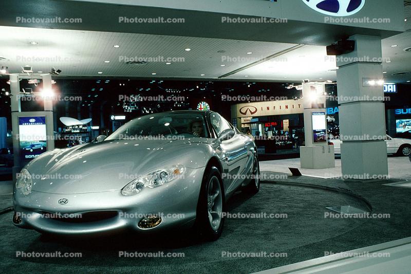 Hyundai HCD-II Epoch, Concept Car, automobile, Jacob Javits Center, 1993