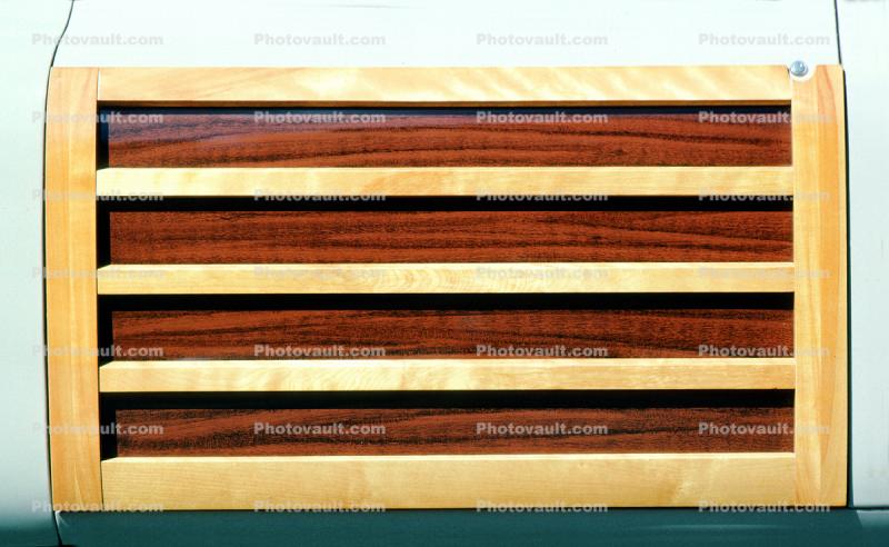 wood panel, 1950 Packard Eight, Woody, Woodie Station Wagom