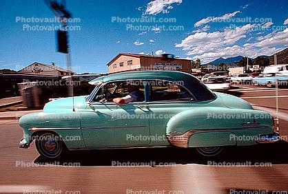 Chevrolet, Chevy Belair, Car, vehicle, Automobile, Winslow, Arizona