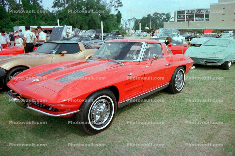 Chevrolet, Stingray, Chevy, Whitewall Tires, automobile, Car, Vehicle, 1960s