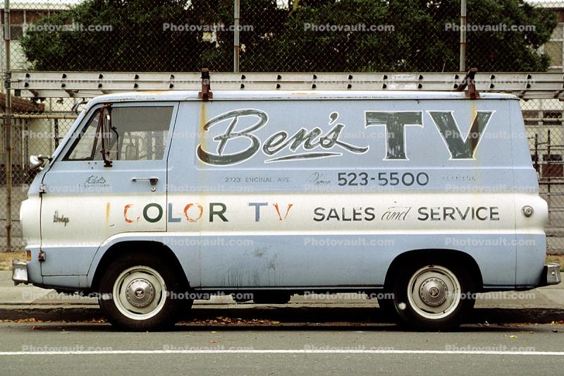 Ben's TV Repair Van, Dodge, MRO