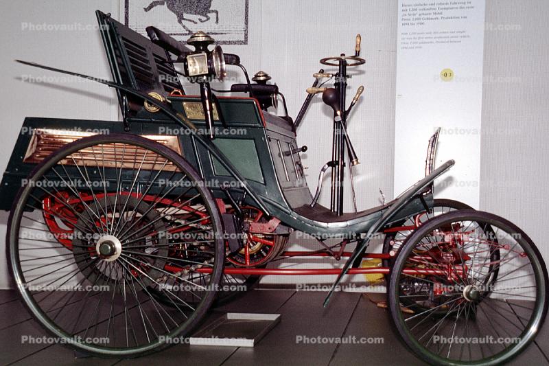 Horseless Carriage, Mercedes Benz, 1890's, automobile