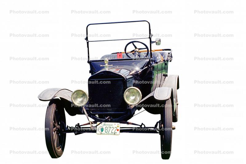 Model-T, Ford, head-on, automobile, photo-object, object, cut-out, cutout, grill, 1930's