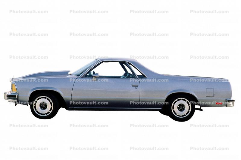 Chevrolet, El Camino, Chevy, automobile, photo-object, object, cut-out, cutout, 1960s
