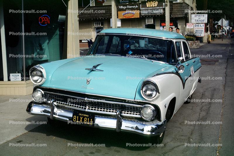 Ford Fairlane, automobile, Car, Vehicle, 1950s