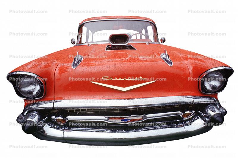 1957 Chevy Bel Air photo-object, object, cut-out, cutout
