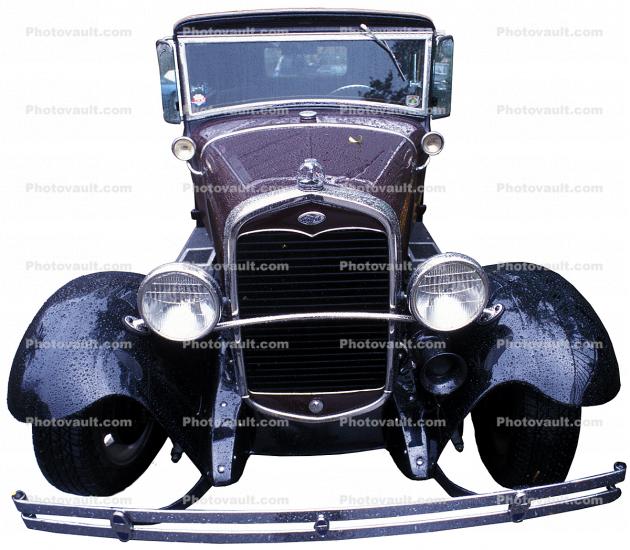 Ford Model T, Radiator Grill, headlight, head light, lamp, Bumper, head-on, automobile, photo-object, object, cut-out, cutout, grill