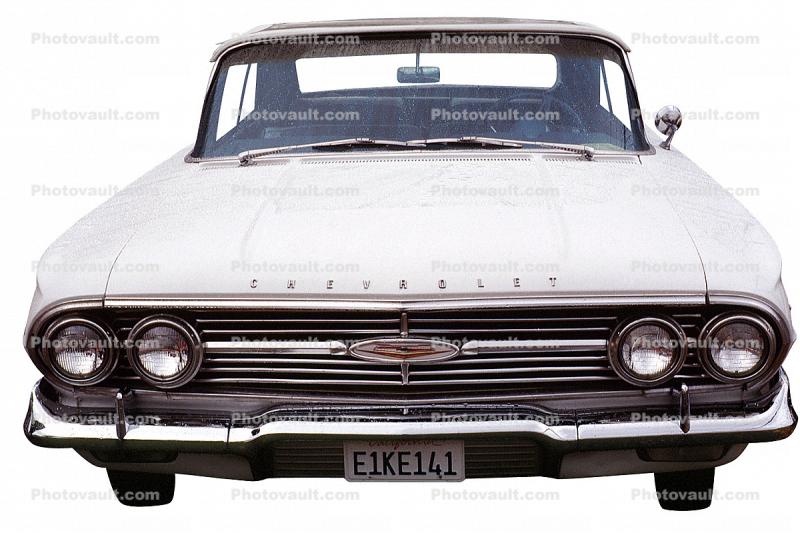 Chevrolet Impala, Chevy, head-on, Chevrolet, automobile, photo-object, object, cut-out, cutout