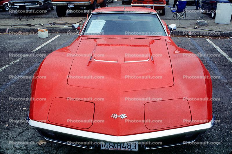 1971 Corvette, 1970s, automobile