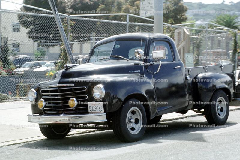 Studebaker pick-up truck, automobile