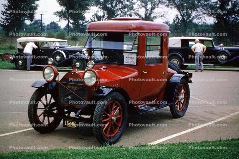 1913 Hupmobile, Oldtime Car, automobile, Granville Ohio 1957, 1950s