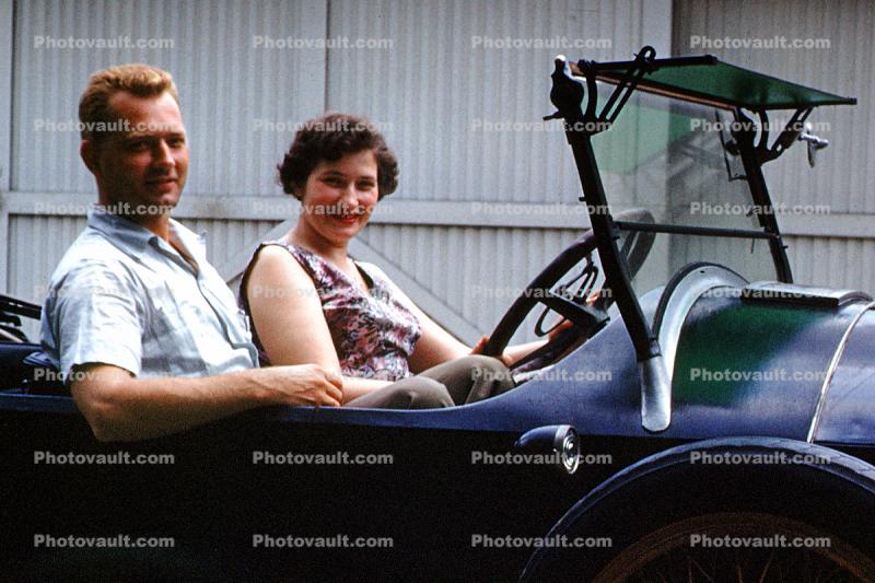 1911 Buick, Joey & Anne, 1954, 1950s