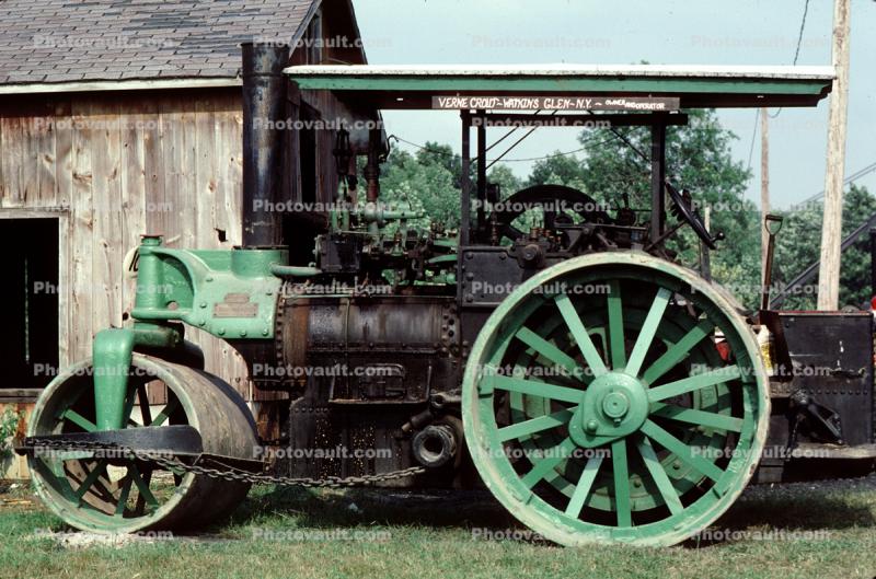 Steam Tractor, Verne Croute, Watkins Glen, New York