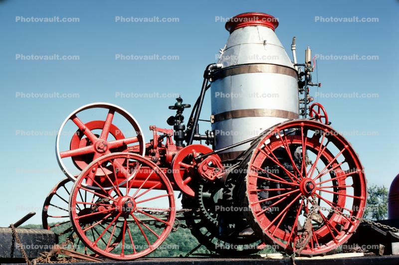 Steam Tractor, gears, wheels
