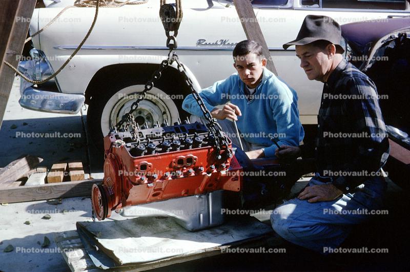 Engine Block, Repair, MRO, 1964, 1960s
