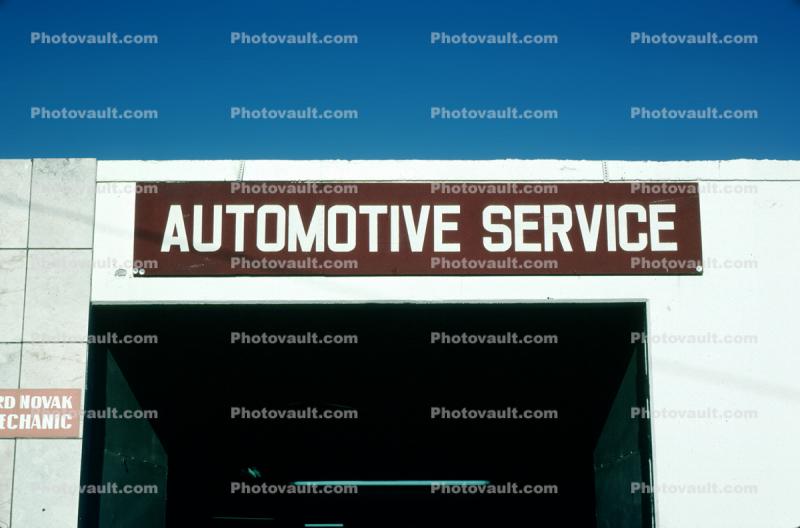 Automotive Service sign