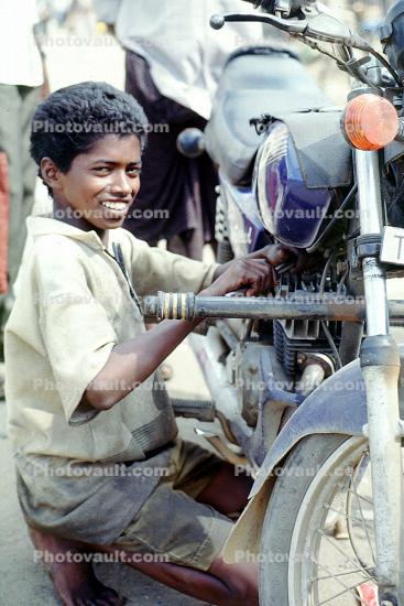Smiling Boy, Tamil Nadu India