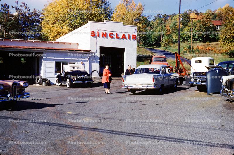 Sinclair, Car, Vehicle, Automobile, autumn, Maryland, May 1959, 1950s