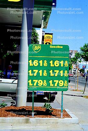 BP British Petroleum, Gas Prices