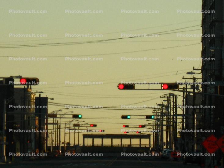 Traffic Lights, Signals, Atlantic City, New Jersey