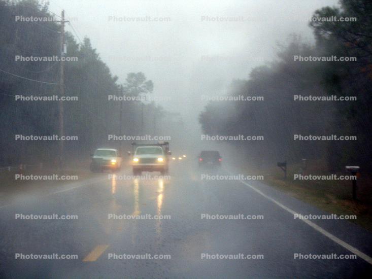 Downpour, Rain, Tallahasee Florida