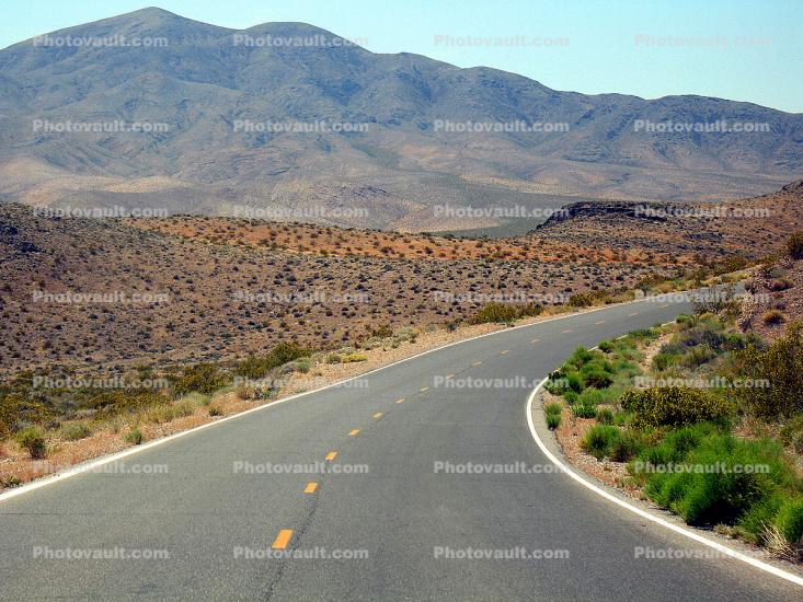 Long Lonesome Highway, Southern Nevada near Pahrump
