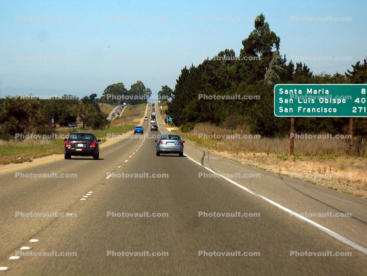 US Highway 101 heading North