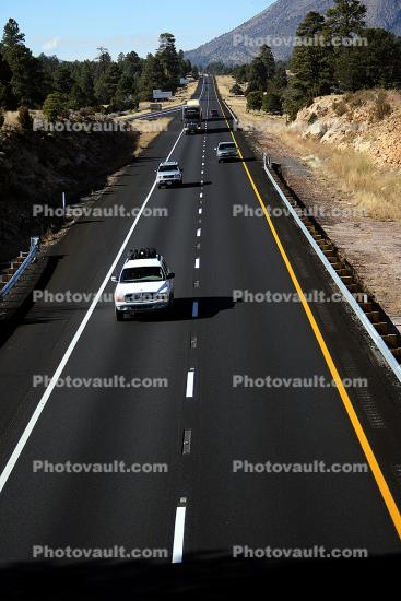 Route-66, Arizona, Interstate Highway I-40, East Bound