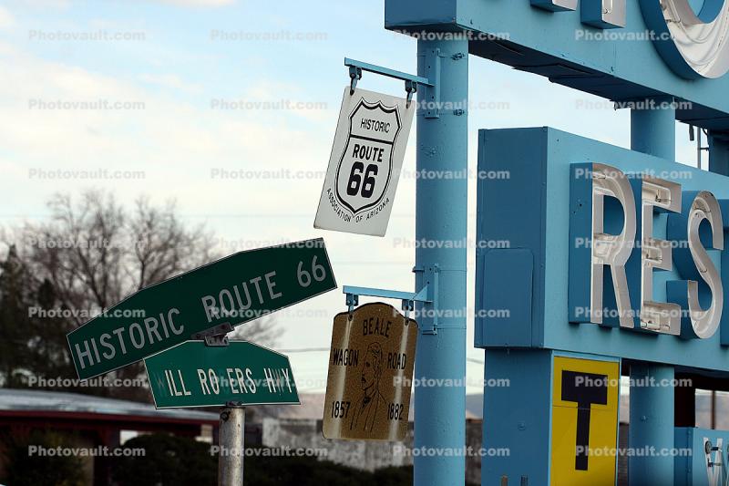 Route-66, Arizona, Will Rogers Highway, Hwy