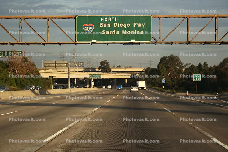 Santa Monica Freeway, Interstate Highway I-405, Level-A Traffic