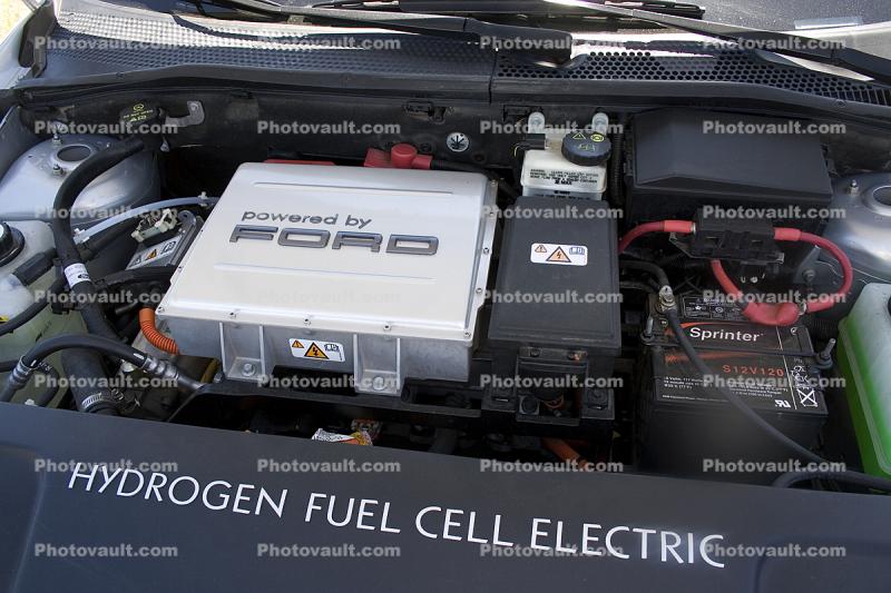 Hydrogen Fuel Cell Electric Car