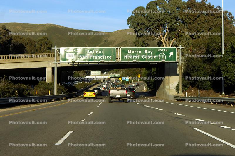 Highway 101, PCH, Pacific Coast Highway, San Luis Obispo, Car, Automobile, 2010's