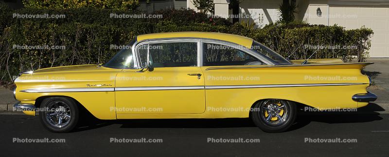Chevy Impala, Chevrolet, Car, Automobile, Coupe, 1960s