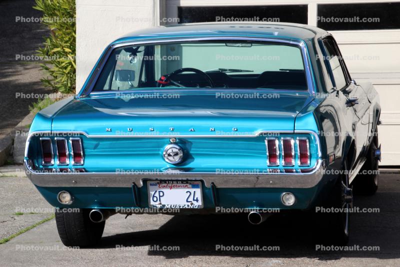 1968 Ford Mustang, Car, Vehicle, Automobile, 1960s