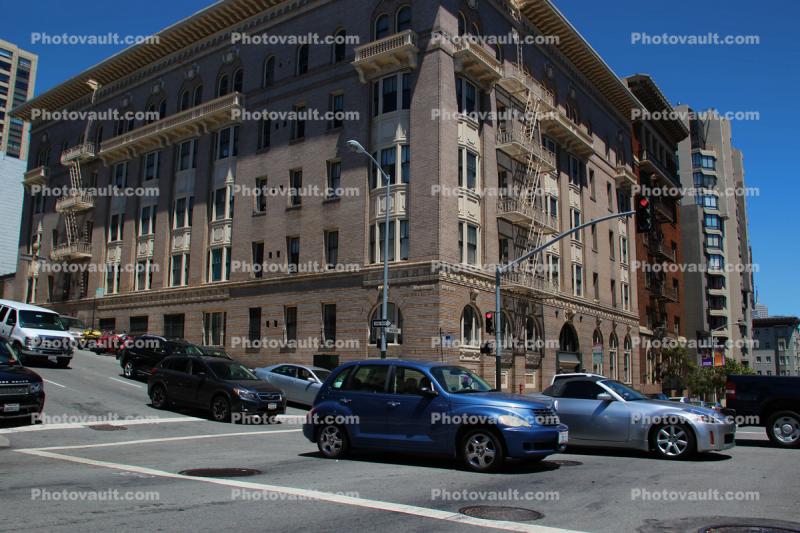 The Tenderloin District, San Francisco, Car, Vehicle, Automobile