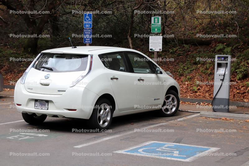 Electric Car, Charging Station, Muirwoods