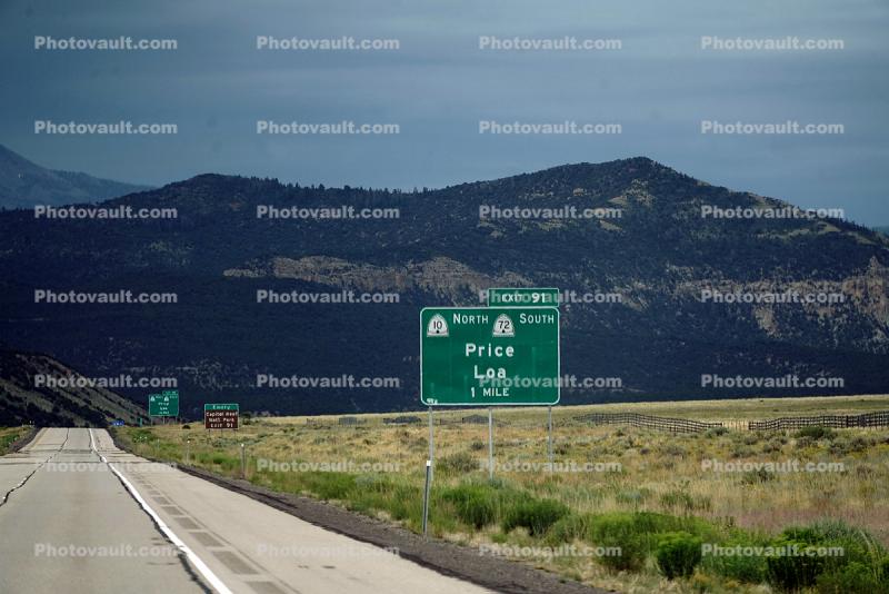 Interstate Highway I-70, roadway, road