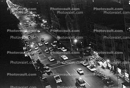 New York City, Cars, vehicles, Midtown, Manhattan, 1970s