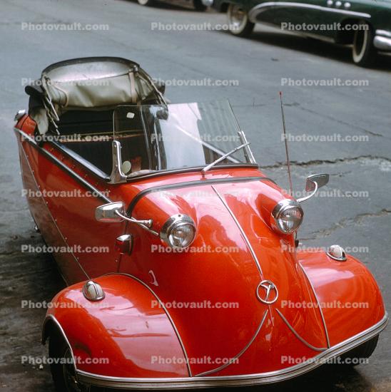 Minicar, Messerschmitt KR200, Three-Wheeler, 3-Wheeler, Tri-Wheeler, Mini-Car, Convertible, Cabriolet, Microcar, November 1959, 1950s
